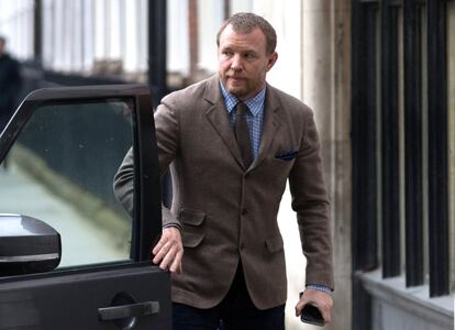 O diretor Guy Ritchie chega ao tribunal de Londres, na última quinta-feira
