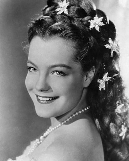 Romy Scheinder como Elisabeth de Austria en ‘Sissi’ (1955).