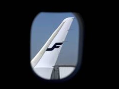 Imagen de los alerones del Airbus A321. EFE/Archivo