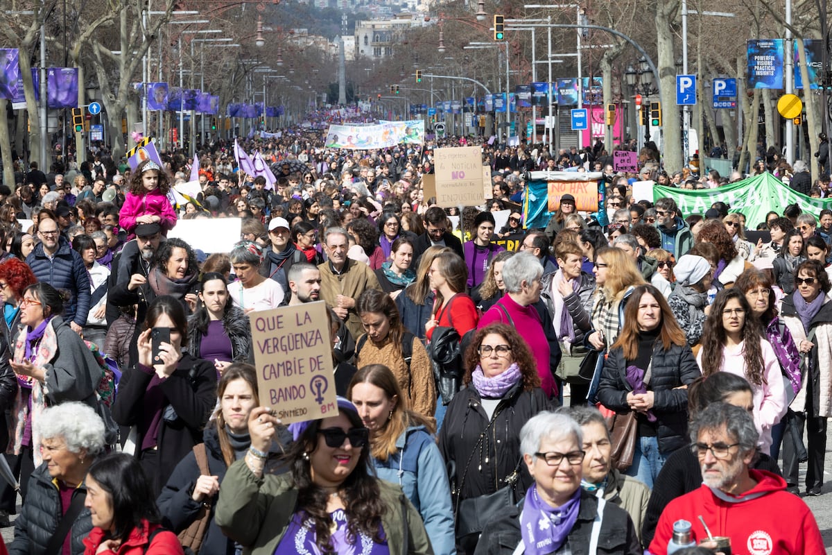 Así han transcurrido en España las manifestaciones del 8M de 2026