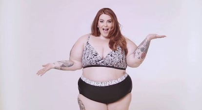 La modelo Tess Holliday