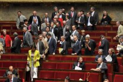 Diputados en la Asamblea Nacional en París (Francia). EFE/Archivo