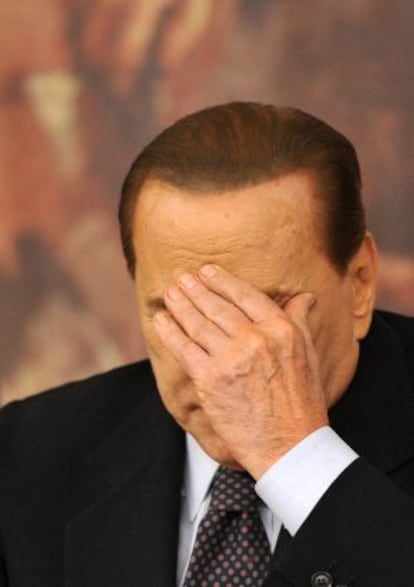 Imagen de Silvio Berlusconi en 2011.