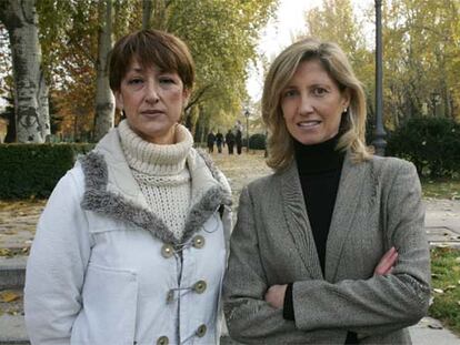 Teresa Arnanz y Patricia Sánchez, de la Asociación de Afectados por el Síndrome de Fatiga Crónica.