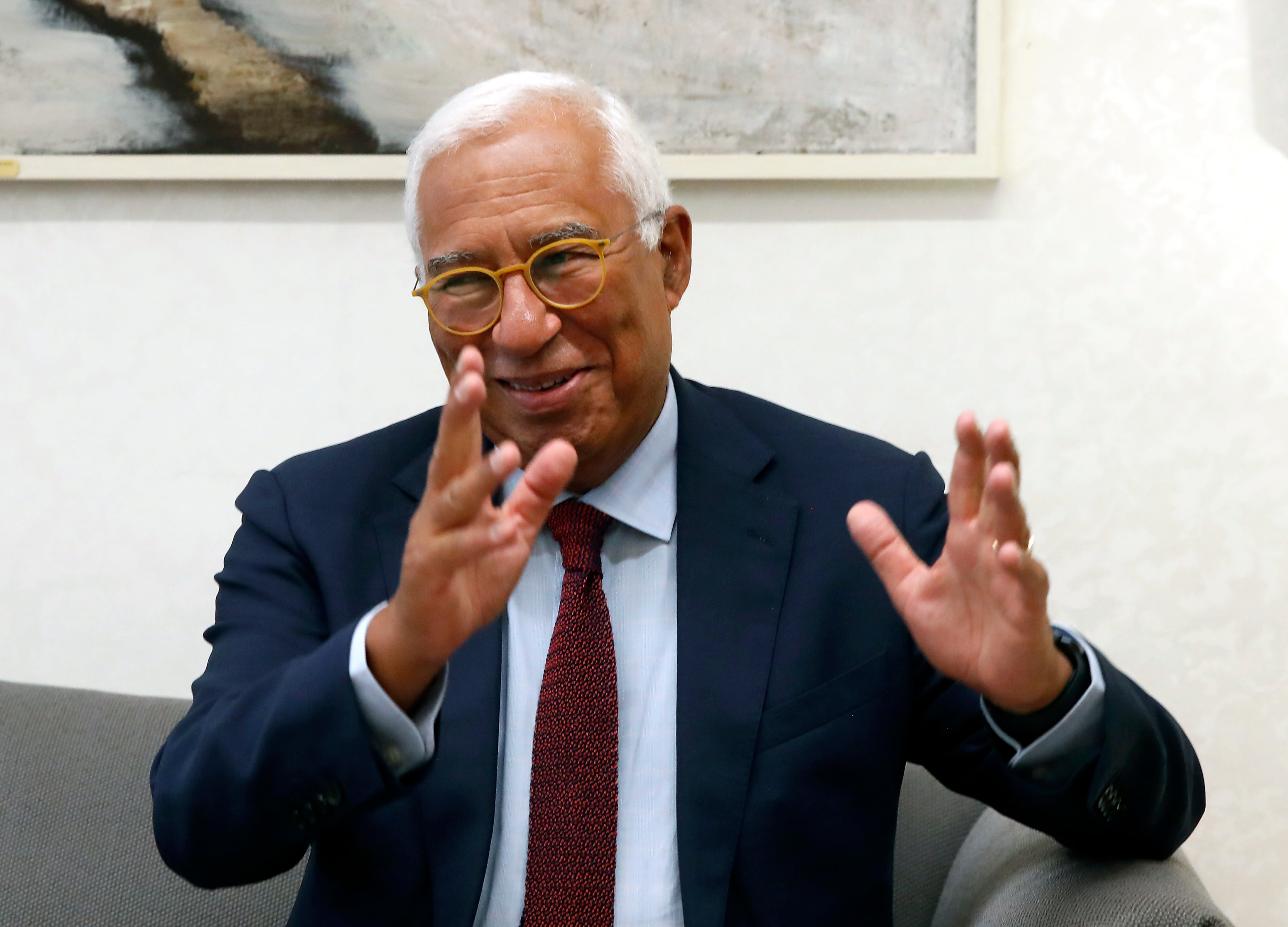 El presidente del Consejo Europeo, Antonio Costa, la semana pasada.