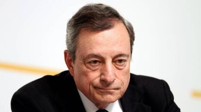 El presidente del Banco Central Europeo (BCE), Mario Draghi. 