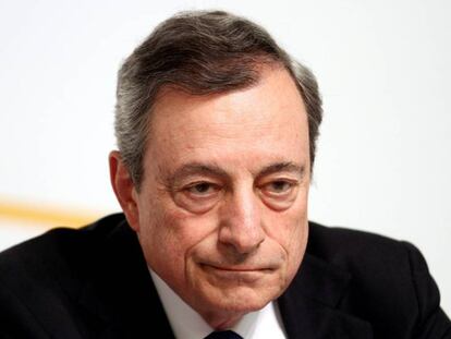 El presidente del Banco Central Europeo (BCE), Mario Draghi. 