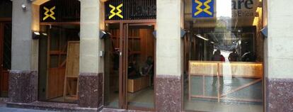 Sucursal de Fiare Banca &Eacute;tica, en Bilbao.