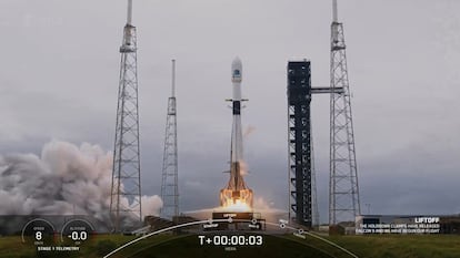 Lanzamiento, hace un año, de la misión espacial Hera de la ESA, para la defensa planetaria frente a colisiones de asteroides.