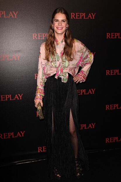 Eugenie Niarchos, el toque 'nobiliario' del evento.