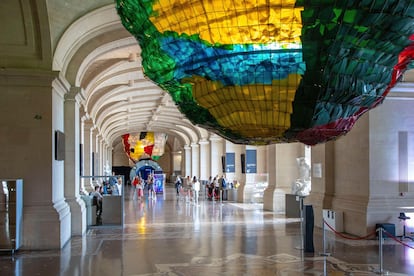 Las coloridas instalaciones de Gaetano Pesce en el Palais des Beaux-Arts de Lille.