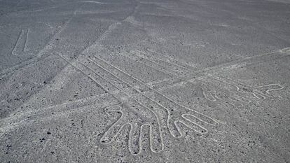 Uno de los geoglifos de Nazca.  