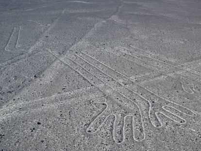 Uno de los geoglifos de Nazca.  