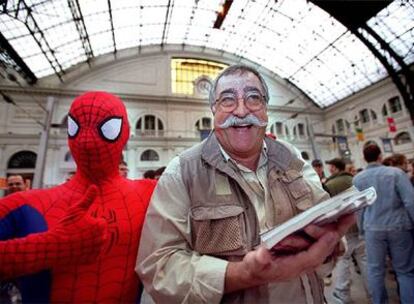 El dibujante Sergio Aragonés, en el Salón del Cómic de Barcelona.