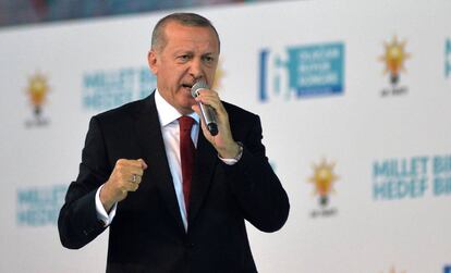 El presidente de Turquía, Tayyip Erdogan.