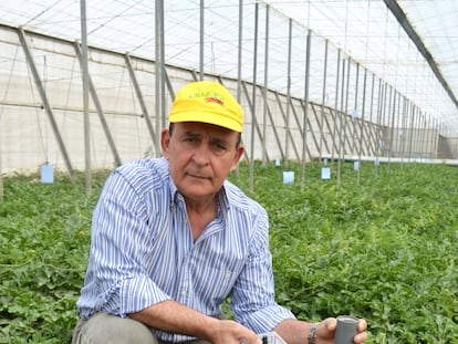 El agricultor y secretario general de COAG y presidente de la Asociación de Regantes de Andalucía, Eduardo López Vargas.