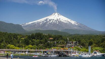 Volcán Villarrica.