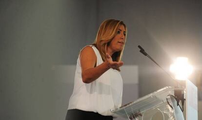 La líder del PSOE en Andalucía, Susana Díaz.