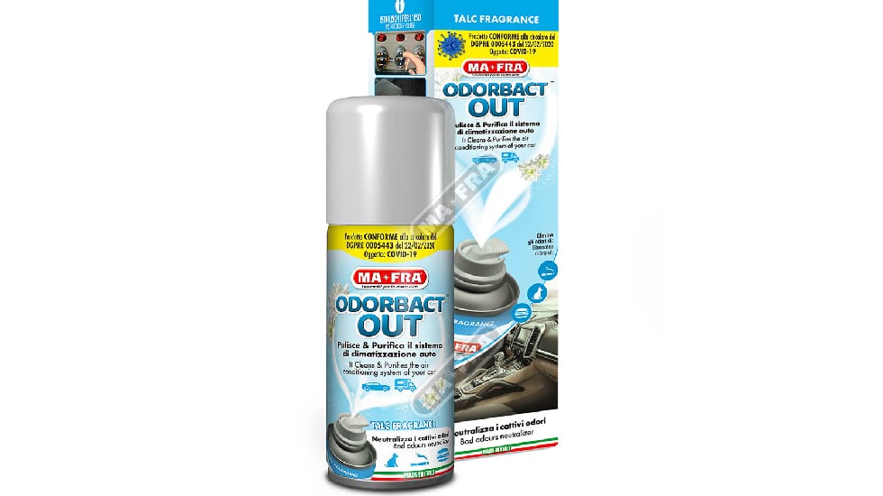 Espray purificador para el coche muy eficaz.