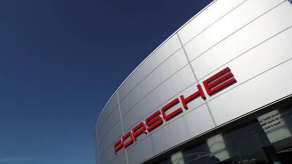 Concesionario de Porsche en Bruselas.