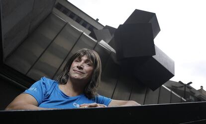 Christine Hallquist, fotografiada durante su estancia en Madrid.