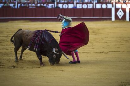 Enrique Ponce, en feria de M&aacute;laga de 2013.