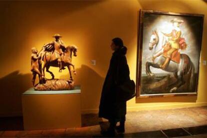 Exposición <i>Don Quijote de la Mancha. La sombra del caballero, </i> en el palacio del Infantado, en Guadalajara.