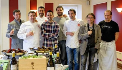 Cocineros del Grupo Nove