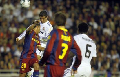 Ronaldo, en el gol decisivo de la Copa de 2011.