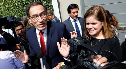 El vicepresidente de Perú, Martín Vizcarra, en Lima.