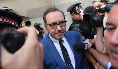 El actor estadounidense Kevin Spacey se declaró en julio no culpable ante un tribunal británico de los cinco delitos sexuales que se le imputan.