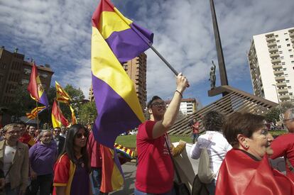 Acte d'homenatge a la II República.