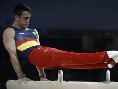 Jossimar Calvo, gimnasta colombiano.
