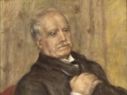 Paul Durand-Ruel, retratado por Renoir en un óleo de 1910.