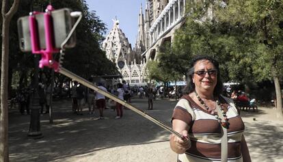 Paquita V&aacute;zquez &eacute;s guia tur&iacute;stica a Barcelona.