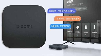 Xiaomi Box 4S Max conectado