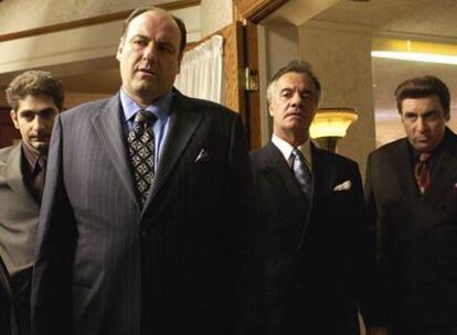Fotograma de la serie de televisión <i>Los Soprano</i>.