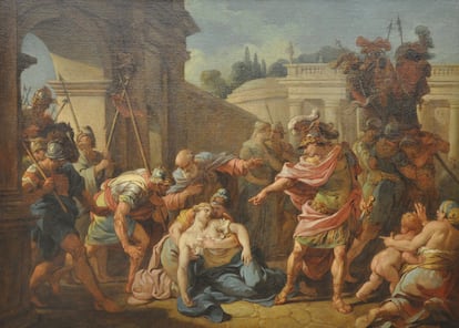 'Horacio matando a su hermana'