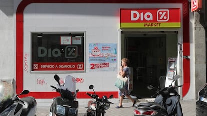 Un supermercado Dia en Hoyo de Manzanares (Madrid).