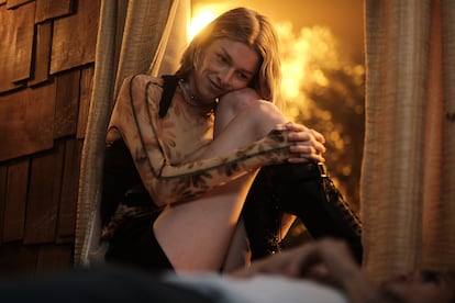 Hunter Schafer, en la segunda temporada de 'Euphoria'.