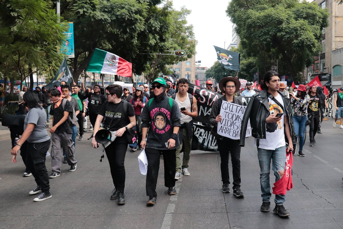 Influencers' y opositores se cuelgan en México de la etiqueta de la generación  Z y de sus reclamos contra la violencia | EL PAÍS México