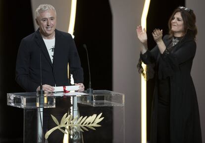 Robin Campillo, director francés, Gran Premio del Jurado por '120 pulsaciones por minuto'.
