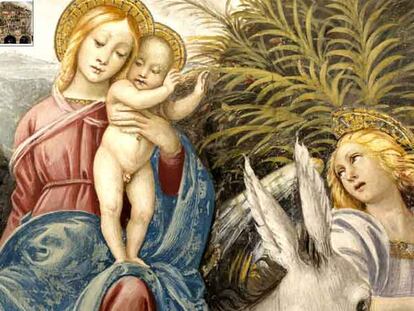 Fresco de Gaudenzio Ferrari, en la iglesia de Santa Maria delle Grazie