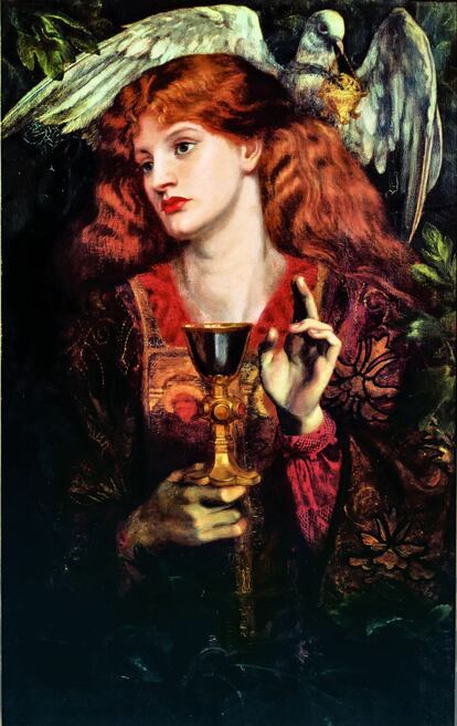 'La dama del Santo Grial', 1874.
