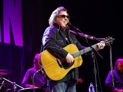 El cantautor Don McLean durante una actuación en Nashville (Estados Unidos).