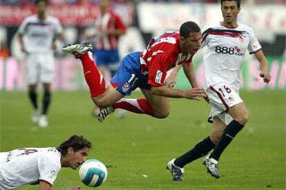 Maxi cae tras la entrada de Escudé.