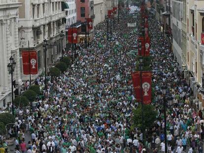 Manifestación por un Betis sin Lopera