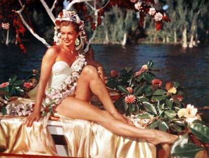 Esther Williams en un fotograma de "Easy to love" (1953).