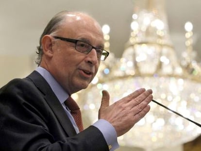 El ministro de Hacienda, Crist&oacute;bal Montoro