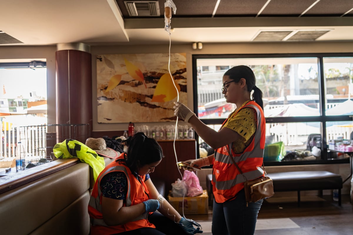 McDonald's turned into a hospital: Improvisation and neglect mark the first week of Venezuela's earthquake tragedy